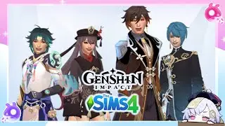 Genshin Impact in the Sims 4 Part 2 making Liyue (full stream)