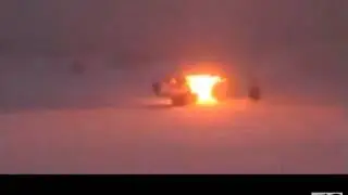 Жуткие кадры катастрофы бомбардировщика Ту 22М3 под Мурманском