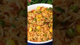 Mexican Rice 😋 #shorts #asmr #asmrsounds #nirmlanehrarecipes