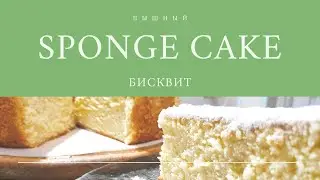 Бисквит, Пышный, Не Опадает / Sponge cake