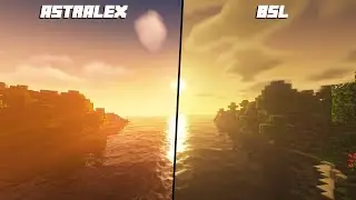 BSL vs ASTRALEX Shaders Comparison | MINECRAFT JAVA EDITION