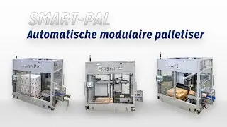 Smart-Pal palletiser | Automatische modulaire palletiseermachine - Contimeta