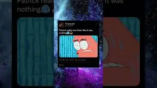 Patrick = W | #shorts #fyp #spongebob #patrick #spongebobsquarepants #patrickstar #cartoon