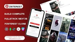 Fullstack Pinterest Clone with Next.js 14: NextAuth, MongoDB, & Advanced Features (Episode 12)