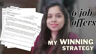 6 Job Offers In a Row - My WINNING Strategy