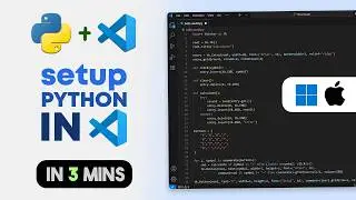How to Run Python in VSCode on Windows / Mac (Run Python in Visual Studio Code)