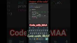 #27 || What is the output if printf function is store in variable || #c #coding #code #programming