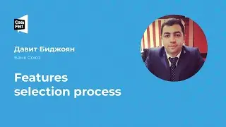 Давит Биджоян. Features selection process