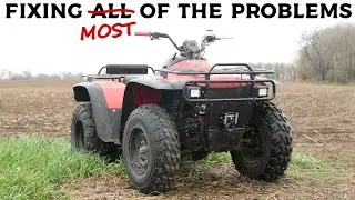 Load the Parts Cannon - Resurrecting a Very Broken Arctic Cat 300 4x4 ATV - Part 2