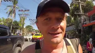 Как лечить рану в Таиланде - шлепнулся со скутера