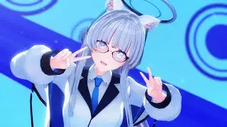 【MMDブルアカ】ノア【 ビビデバ】