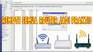 Cara meremot jarak jauh semua router di jaringan hotspot mikrotik RT/RWNET