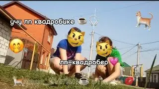 😼учу лп квадробике🐈| лп=квадробер?🤭| Фенечка и Полина 💗