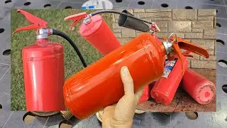3 TOP DIY from an old fire extinguisher. Don't throw it away, but make a useful tool.
