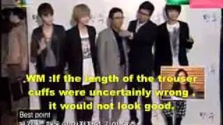 SHINee Key Wins first in Fashion [ENG SUB]