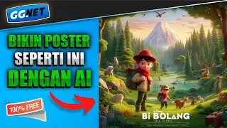 Tutorial Membuat GAMBAR Poster KARTUN ANIMASI 3D DISNEY PIXAR Menggunakan AI