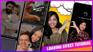 Instagram viral reels loading Filter Effects Tutorial | New Trend Reels/Tiktok Viral Video Editing ✨