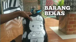 Ide unik membuat pot bunga dari galon air bekas