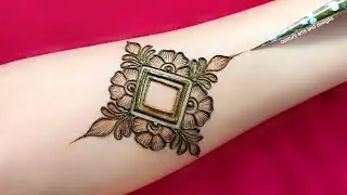 Front hand stylish mehndi design | Latest mehndi design | simple mehndi | mehndi design | mehndi .