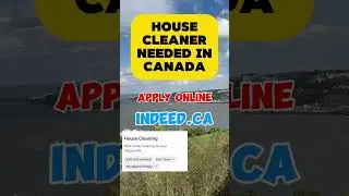 House Cleaner Needed in Canada I Direct Hiring I Buhay Canada #shorts