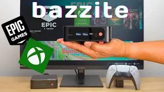 Mini PC Gaming With Bazzite OS, Epic Launcher, and Xbox Gamepass