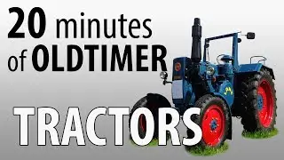 Oldtimer tractors || Lanz Bulldog - Ford - Hanomag - Farmall - Man [Ruinerwold '17]