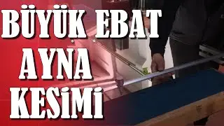 Büyük Ebat Cam Kesimi | Glass Cutting Techniques. How To Cut Mirror?