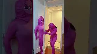 hiding from crazy monster