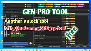 GEN_PRO_TOOL Best free unkock tool 2024 | oppo, vivo, xiaomi, samsung, huawei free unlock tool