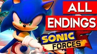 SONIC FORCES ENDING - All Endings Final Boss + SECRET Ending