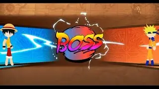 Naruto 🆚 Luffy Stick man animation #animation #stickman #alanbecker