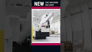 Installing a new Mazak CNC Machine at KEB America | KEB #shorts