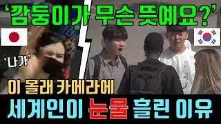 이 영상에 세계인들이 감동한 이유, 사회실험, 실험카메라, 감동영상, 해외반응