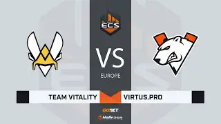 Матч Virtus.pro - Vitality / виталити против виртус про / турнир Virtus.pro - Vitality