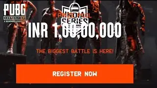 BATTLEGROUND  MOBILE INDIA | THE BIGGEST BATTLE IS HERE ! REGISTER NOW | BIG EVENT ON BGMI |