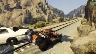 Grand Theft Auto Online - Фуру сбило!!!!
