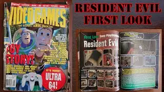 Resident Evil First Look Article From Video Games Magazine January 1996