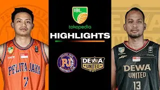 Highlight: Pelita Jaya Jakarta vs Dewa United Banten | June 22, 2024 | IBL Tokopedia 2024