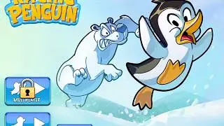 Racing penguin
