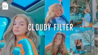 Cloudy Filter Preset | NO PASSWORD | Free DNG File | Mobile Lightroom Tutorial | Presets by CA EM