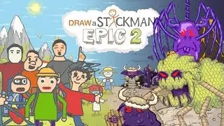 Baldi's Basics Ending Draw a Stickman Epic 2 Drawn Below Gameplay Part 5 - Baldi vs Purple Evil