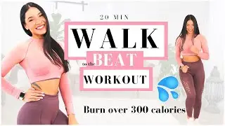 Walk To The Beat At Home | Super Fun and Sweaty At Home Workout | Burn Over 300 Calories