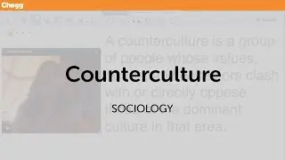 Counterculture | Sociology | Chegg Tutors