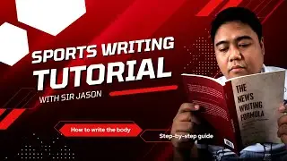 HOW TO WRITE SPORTS ARTICLES