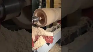 That was scary! Respect the lathe! #woodturning #wood turning #fail #scary #asmr #foryou