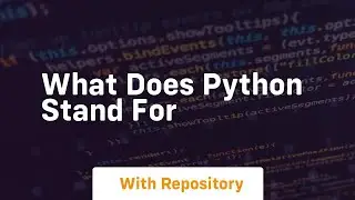 what does python stand for