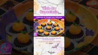 Calabacitas de Mazapan para Halloween #shorts