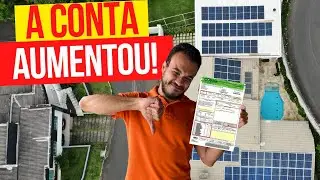 😮 Instalei ENERGIA SOLAR e a CONTA DE LUZ do meu cliente ficou MAIS CARA!