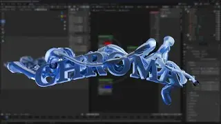 How to make Chromatic 3D Text in Blender 4.0