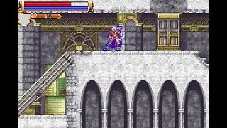 brother playing Castlevania Harmony of Dissonance